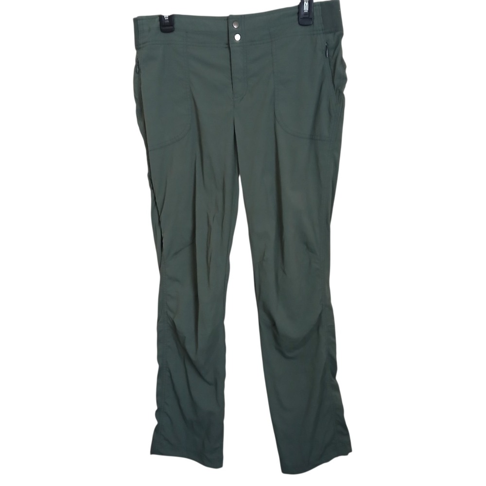 Athleta Size 12 GreenWomen's Technical Hiking Pants / Outdoor Utility Pants - Picture 3 of 13